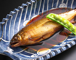 鮎赤煮