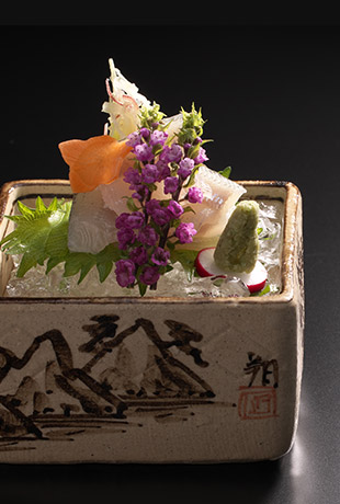 鮎刺身