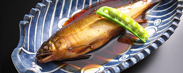 鮎赤煮