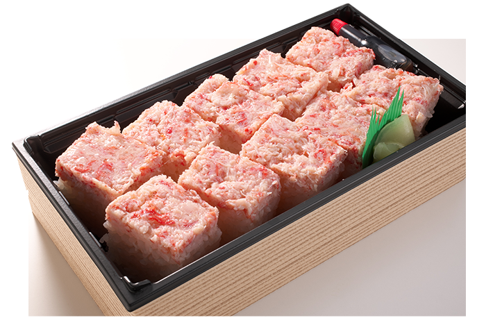 カニ押し寿司
